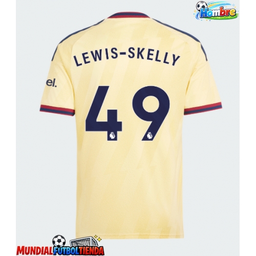 Camiseta Arsenal Myles Lewis-Skelly #49 Tercera Equipación Replica 2026-27 mangas cortas